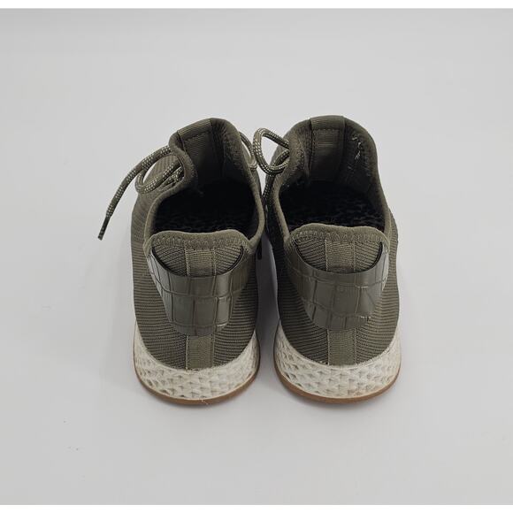 Urban Sport by J/Slides Knit Womens 8 M Khaki green tennis shoes - Picture 5 of 7